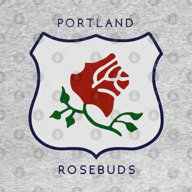 Defunct Portland Rosebuds Hockey by LocalZonly